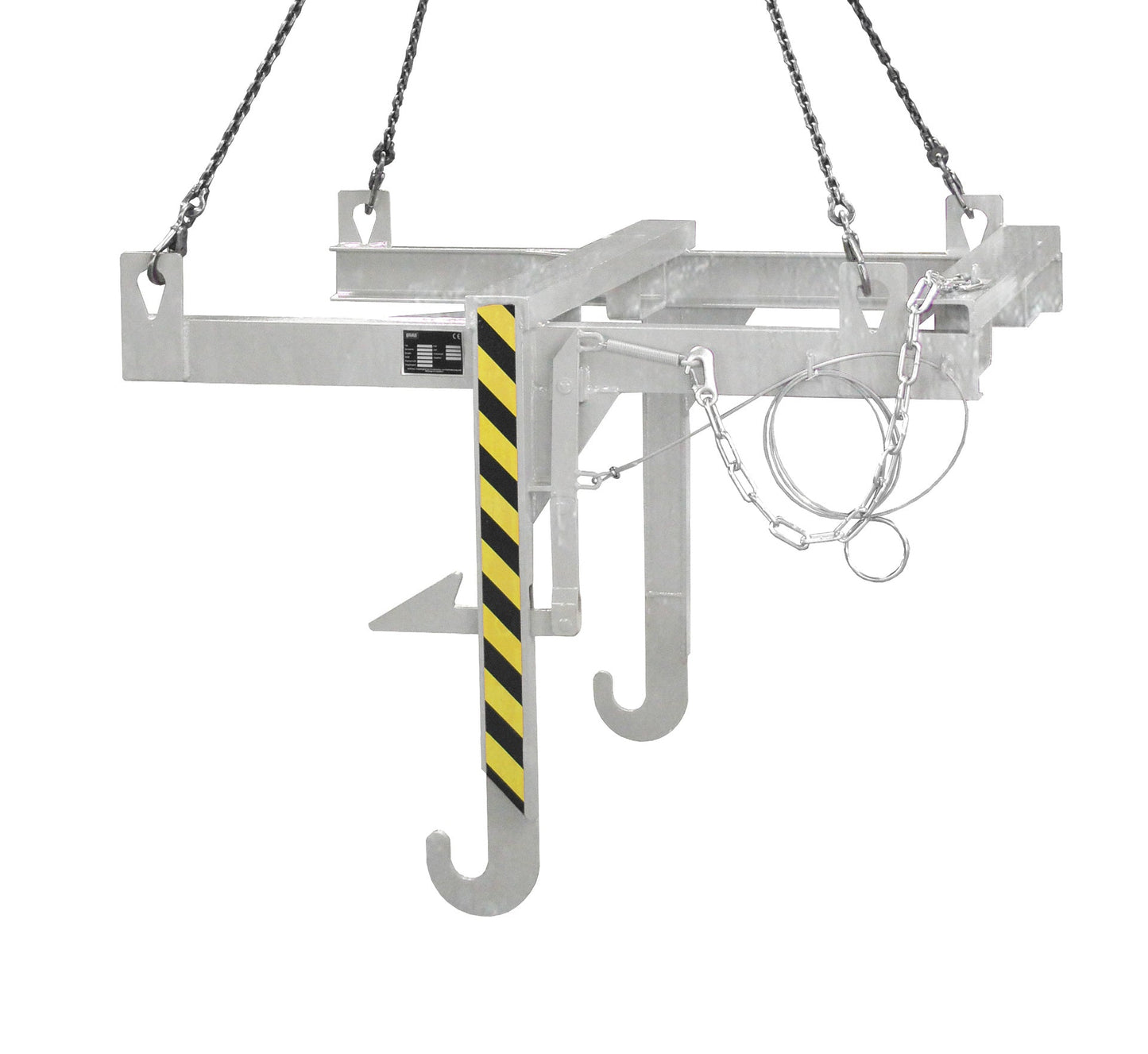 Kipptraverse für Baustoffbehälter BBT, feuerverzinkt - Staplertechnik24 - 4511 - 08 - 0000 - 7