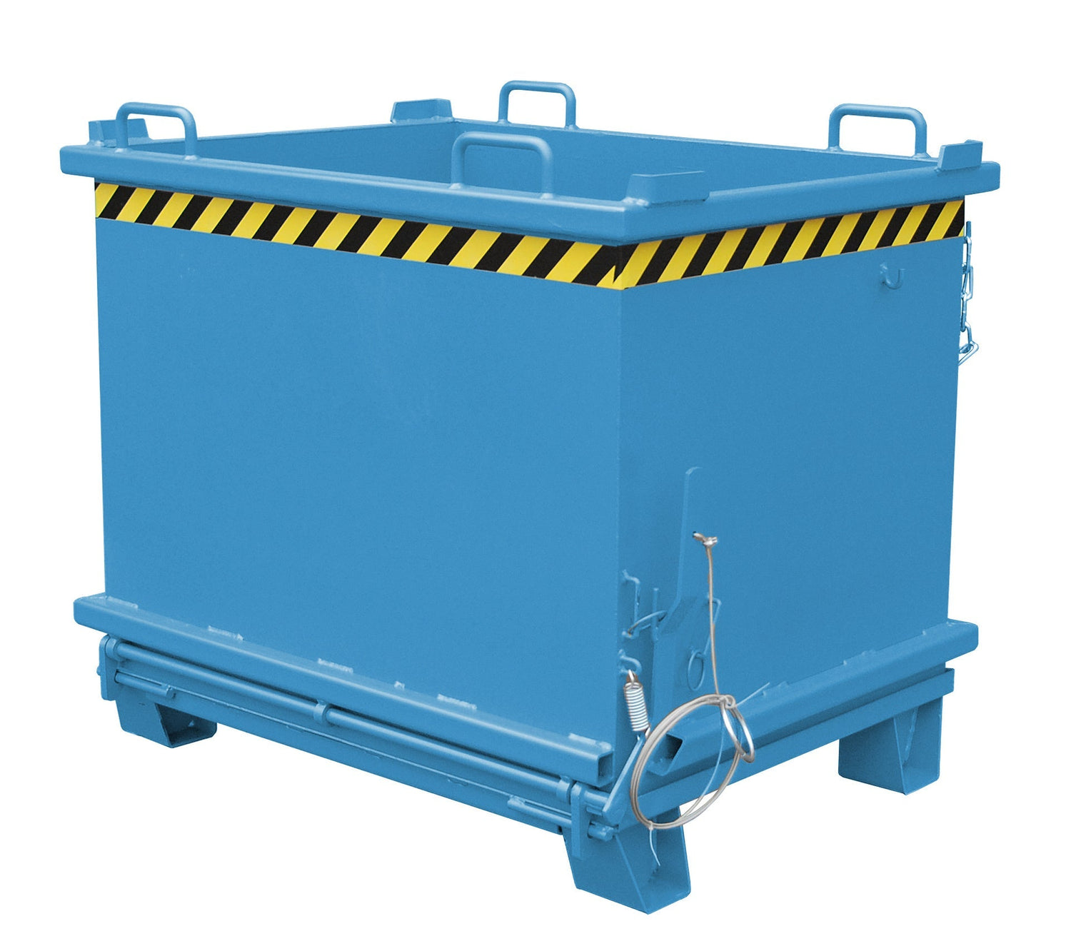 Klappbodenbehälter SB 1000, lackiert, Lichtblau - Staplertechnik24 - 4417 - 15 - 0000 - 3