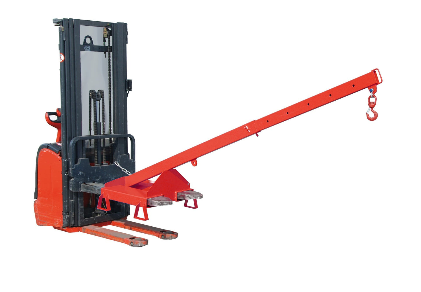 Lastarm LAT 25 - 1,0, lackiert, Feuerrot - Staplertechnik24 - 4430 - 14 - 0000 - 2