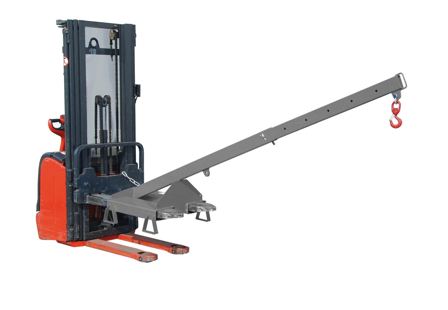 Lastarm LAT 25 - 1,0, lackiert, Mausgrau - Staplertechnik24 - 4430 - 14 - 0000 - 5