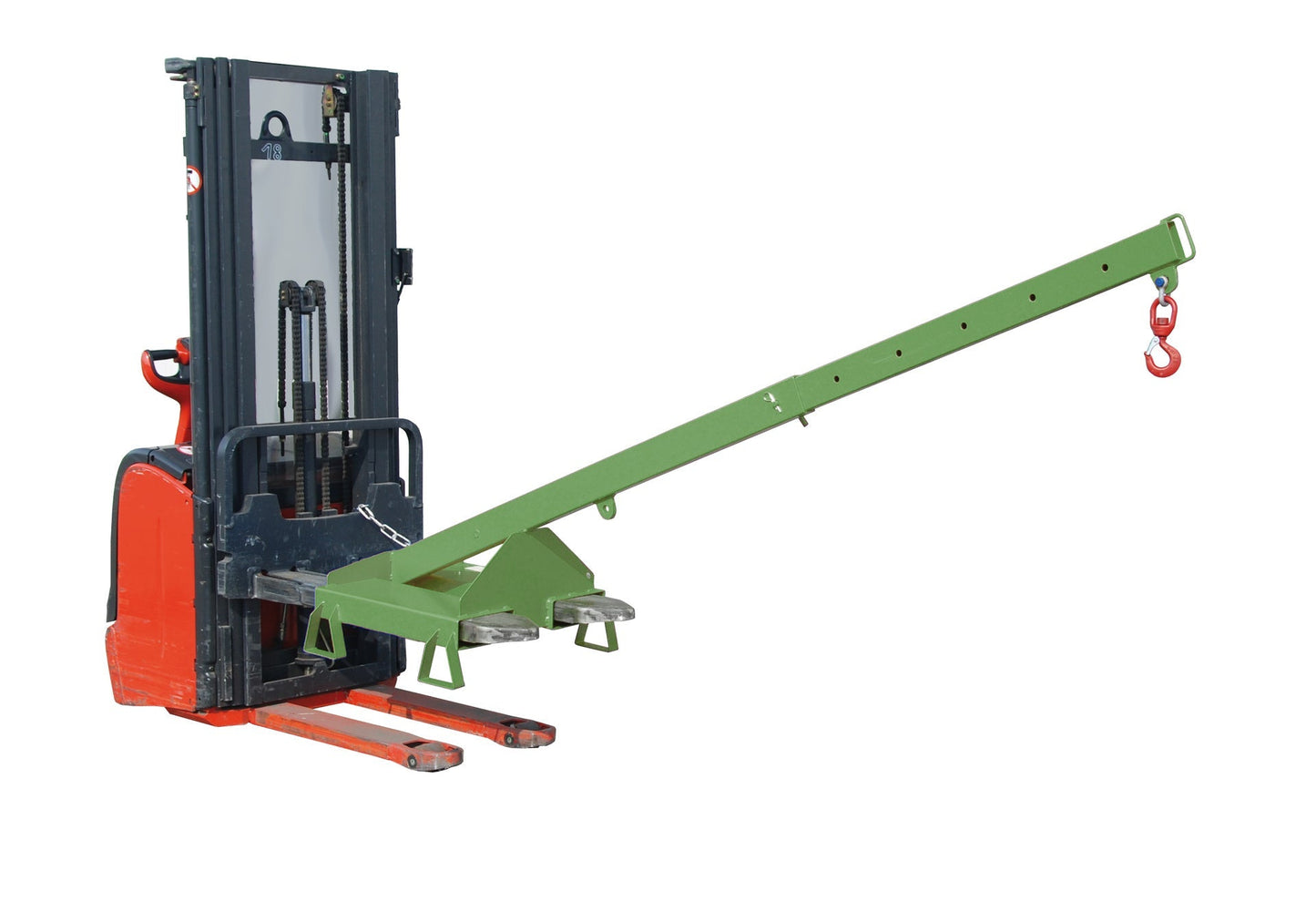 Lastarm LAT 25 - 1,0, lackiert, Resedagrün - Staplertechnik24 - 4430 - 14 - 0000 - 4