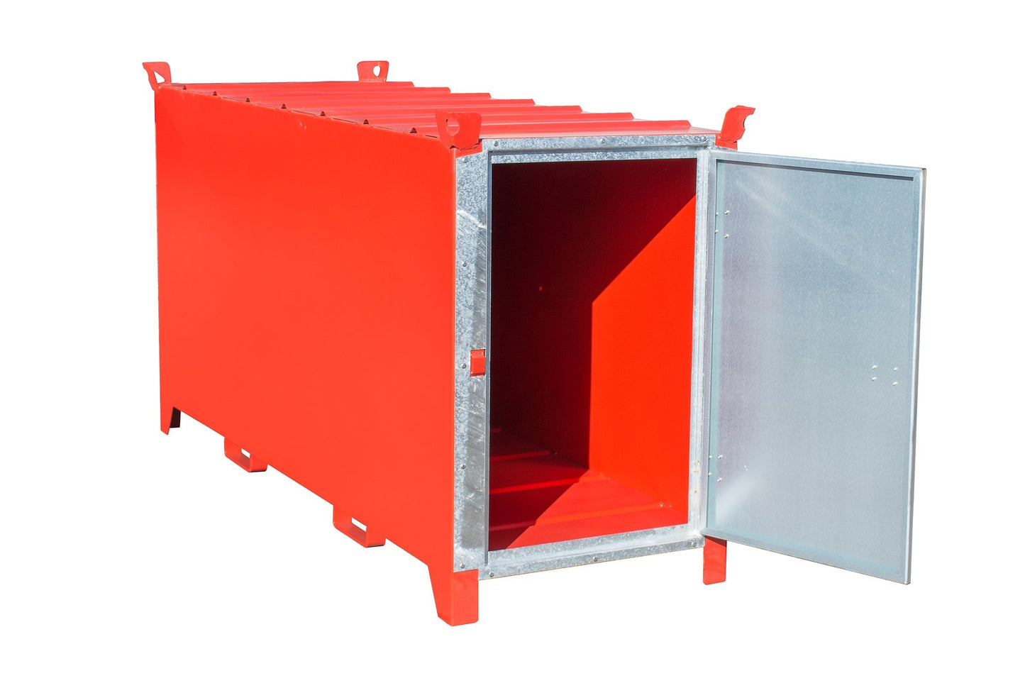 Leuchtstoffröhren - Box SL 200, lackiert, Feuerrot - Staplertechnik24 - 4422 - 02 - 0000 - 2