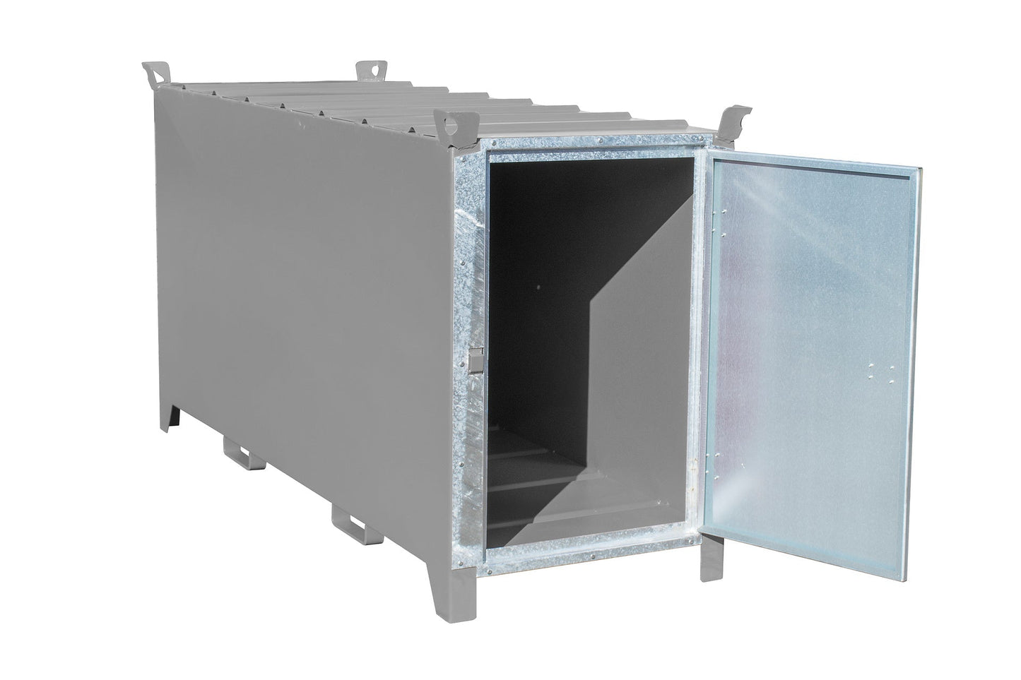 Leuchtstoffröhren - Box SL 200, lackiert, Mausgrau - Staplertechnik24 - 4422 - 02 - 0000 - 5