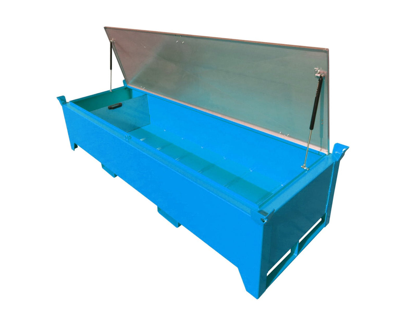 Leuchtstoffröhren - Box SL - N 220, lackiert, Lichtblau - Staplertechnik24 - 4422 - 09 - 0000 - 3