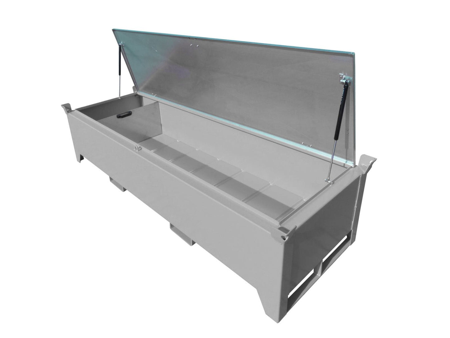 Leuchtstoffröhren - Box SL - N 220, lackiert, Mausgrau - Staplertechnik24 - 4422 - 09 - 0000 - 5