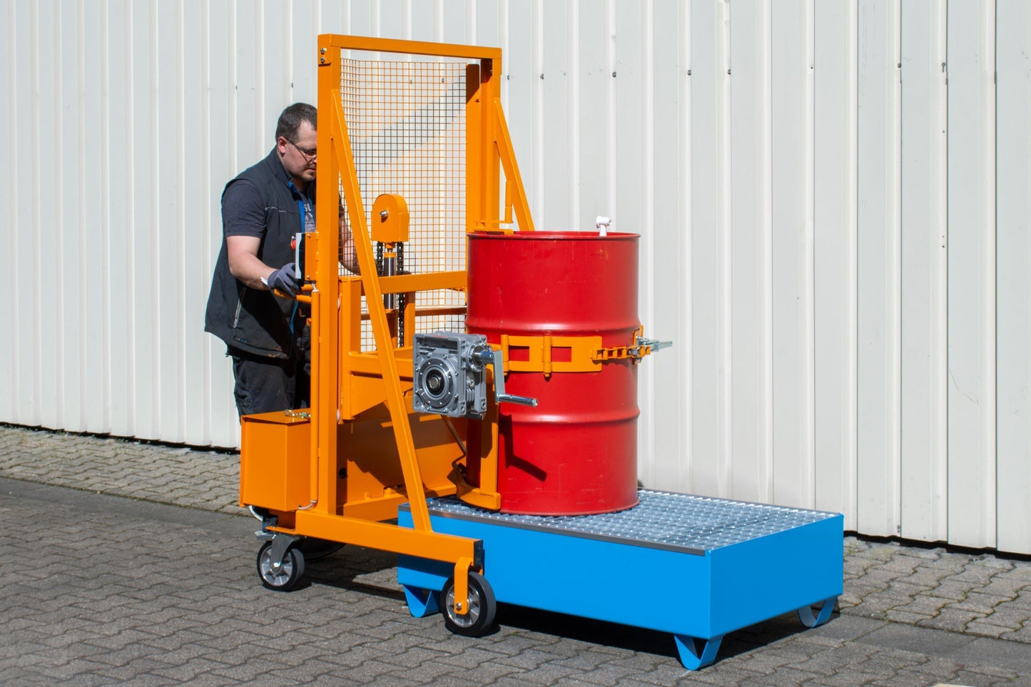 Liftomat L/E 1300, lackiert, Gelborange - Staplertechnik24 - 4466 - 01 - 0000 - 1