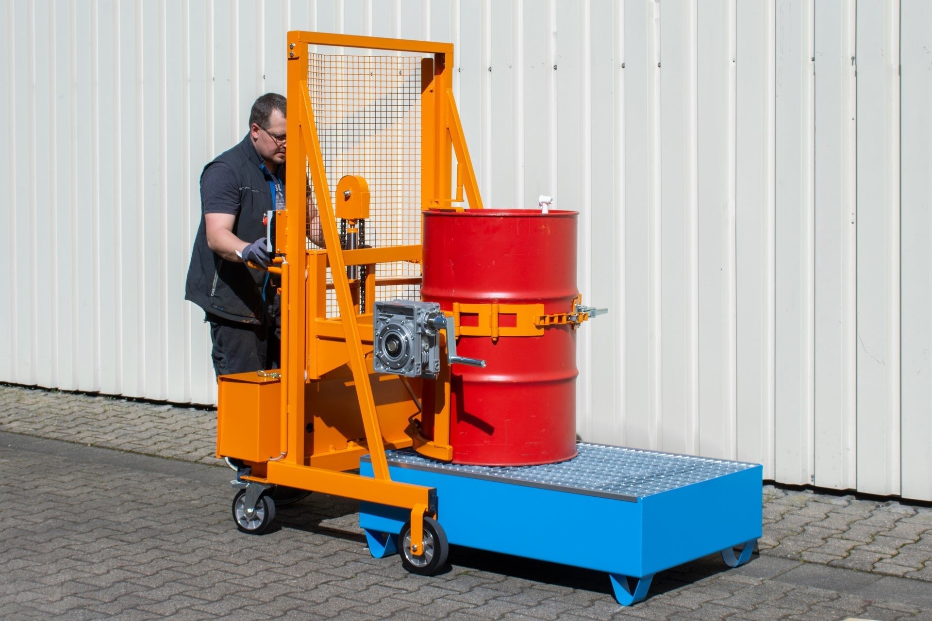 Liftomat L/E 1300, lackiert, Gelborange - Staplertechnik24 - 4466 - 01 - 0000 - 1