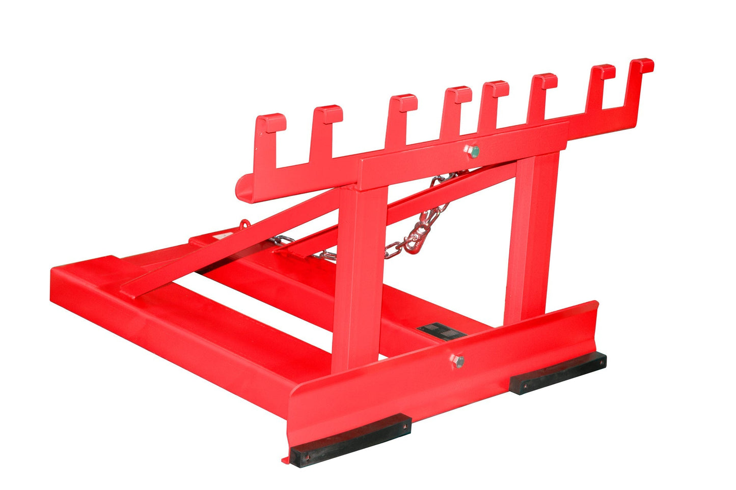 Mülltonnen - Heber MH - II, lackiert, Feuerrot - Staplertechnik24 - 4496 - 06 - 0000 - 2