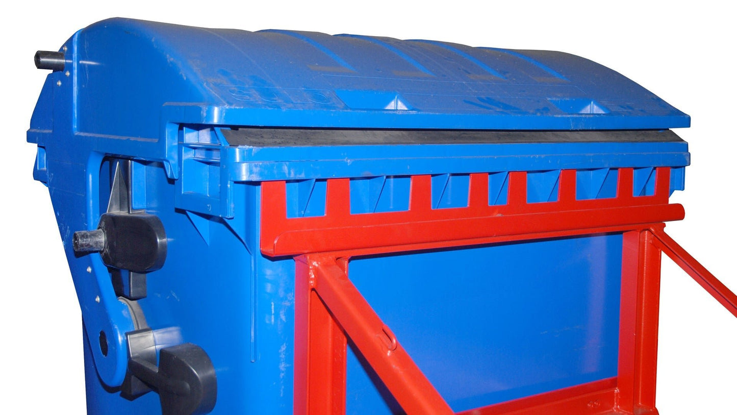 Mülltonnen - Heber MH - II, lackiert, Feuerrot - Staplertechnik24 - 4496 - 06 - 0000 - 2