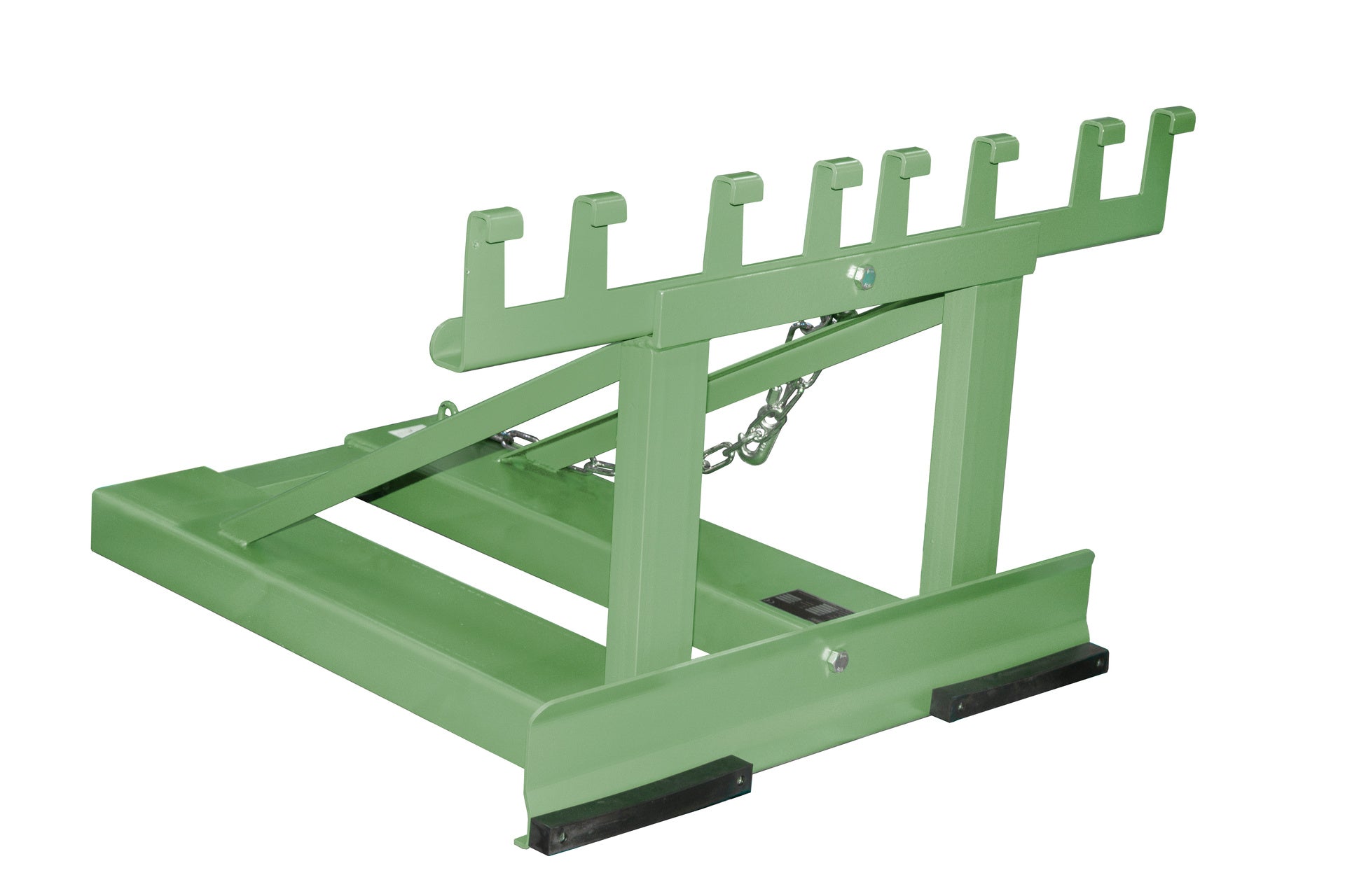 Mülltonnen - Heber MH - II, lackiert, Resedagrün - Staplertechnik24 - 4496 - 06 - 0000 - 4