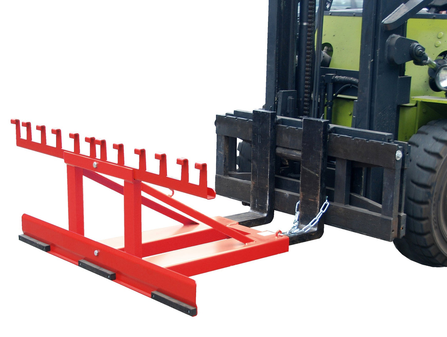 Mülltonnen - Heber MH - III, lackiert, Feuerrot - Staplertechnik24 - 4496 - 07 - 0000 - 2