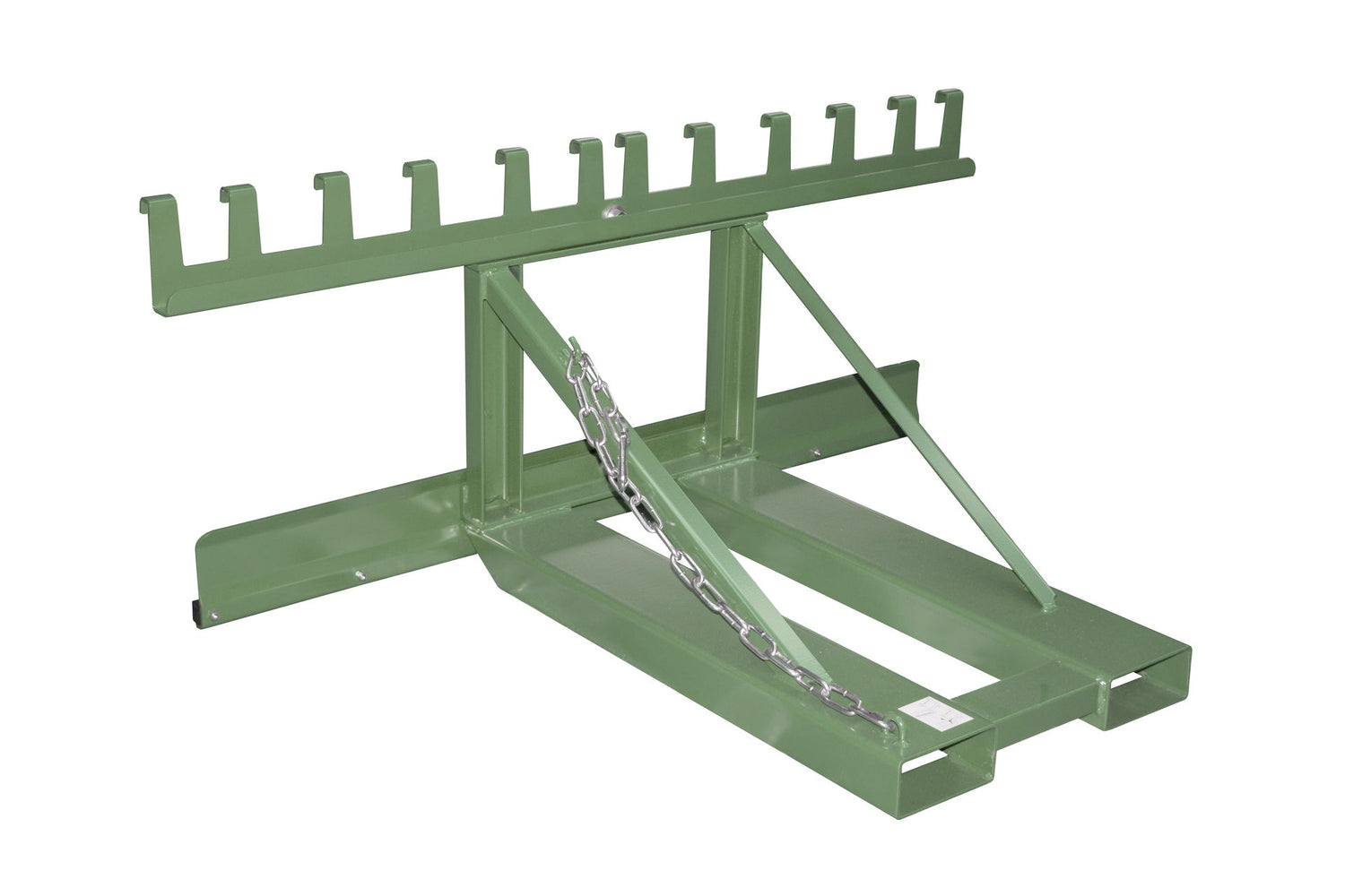 Mülltonnen - Heber MH - III, lackiert, Resedagrün - Staplertechnik24 - 4496 - 07 - 0000 - 4