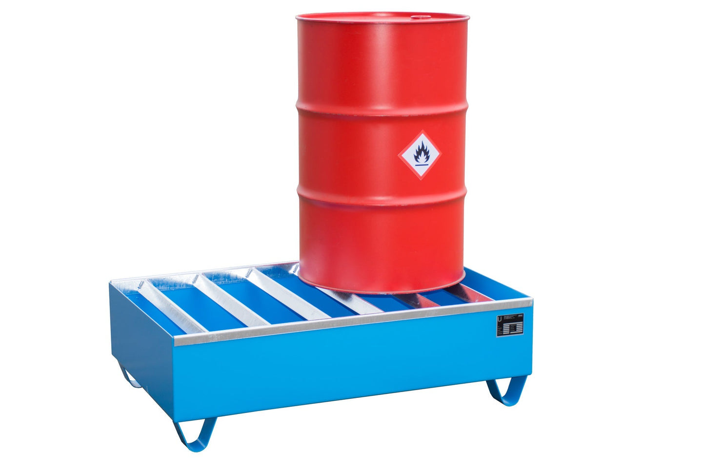 Profilwanne PW 200 - 2, lackiert, Lichtblau - Staplertechnik24 - 4471 - 82 - 0000 - 3