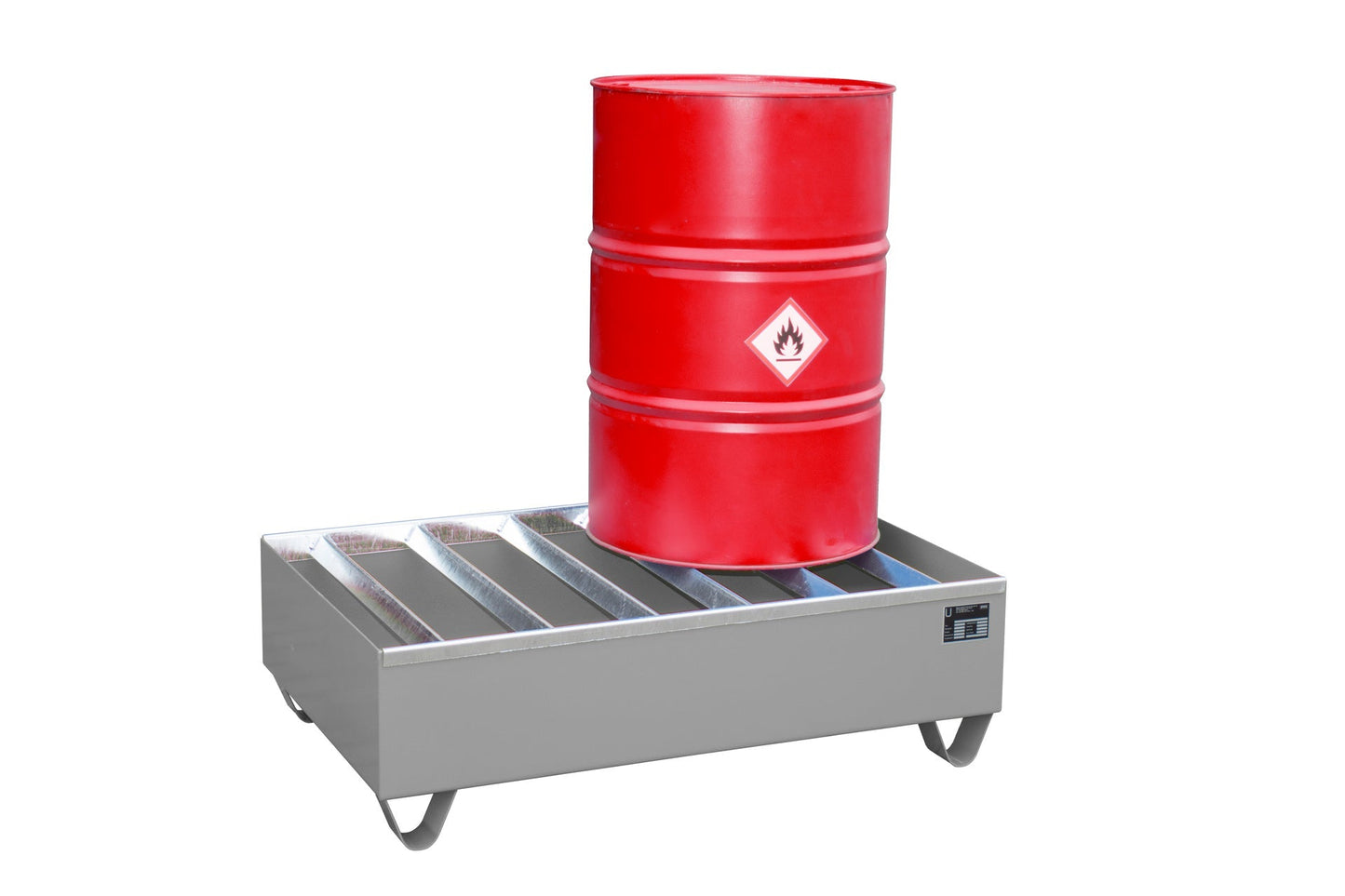 Profilwanne PW 200 - 2, lackiert, Mausgrau - Staplertechnik24 - 4471 - 82 - 0000 - 5