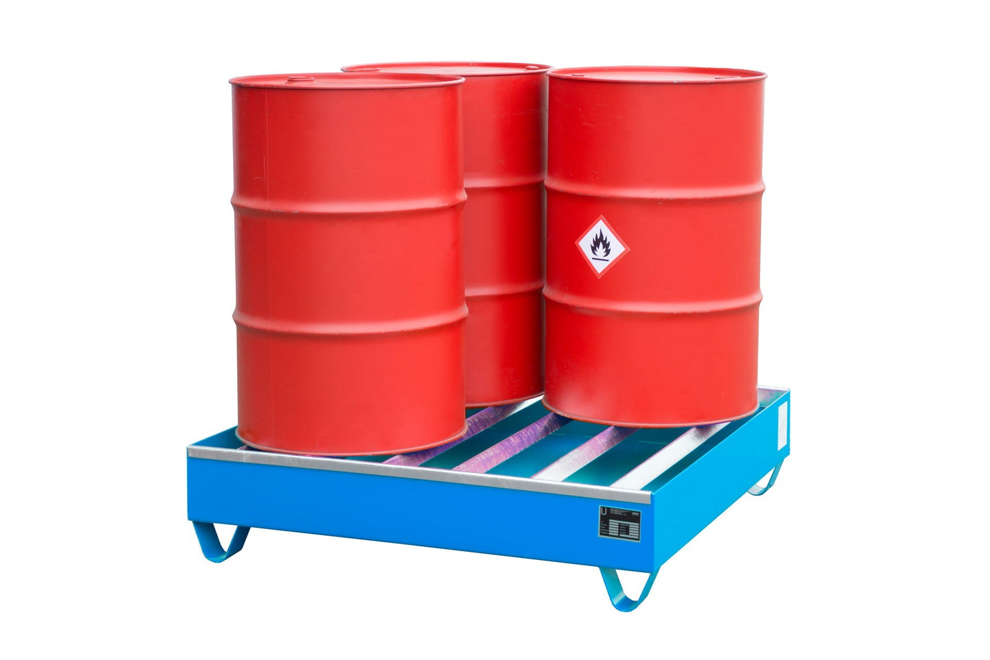 Profilwanne PW 200 - 4, lackiert, Lichtblau - Staplertechnik24 - 4471 - 83 - 0000 - 3