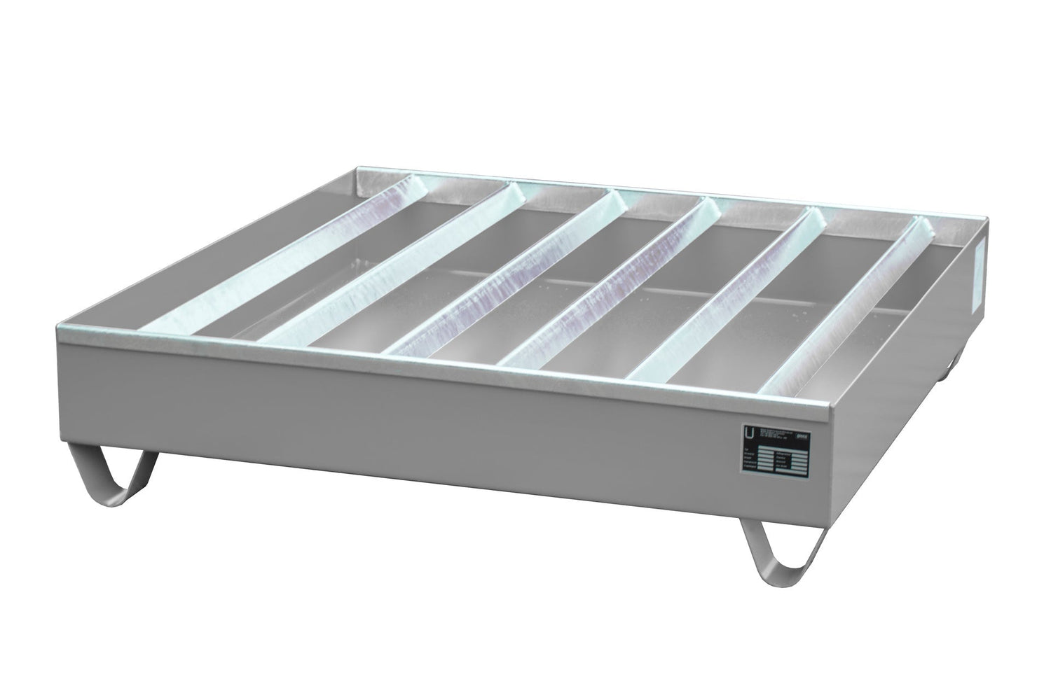 Profilwanne PW 200 - 4, lackiert, Mausgrau - Staplertechnik24 - 4471 - 83 - 0000 - 5