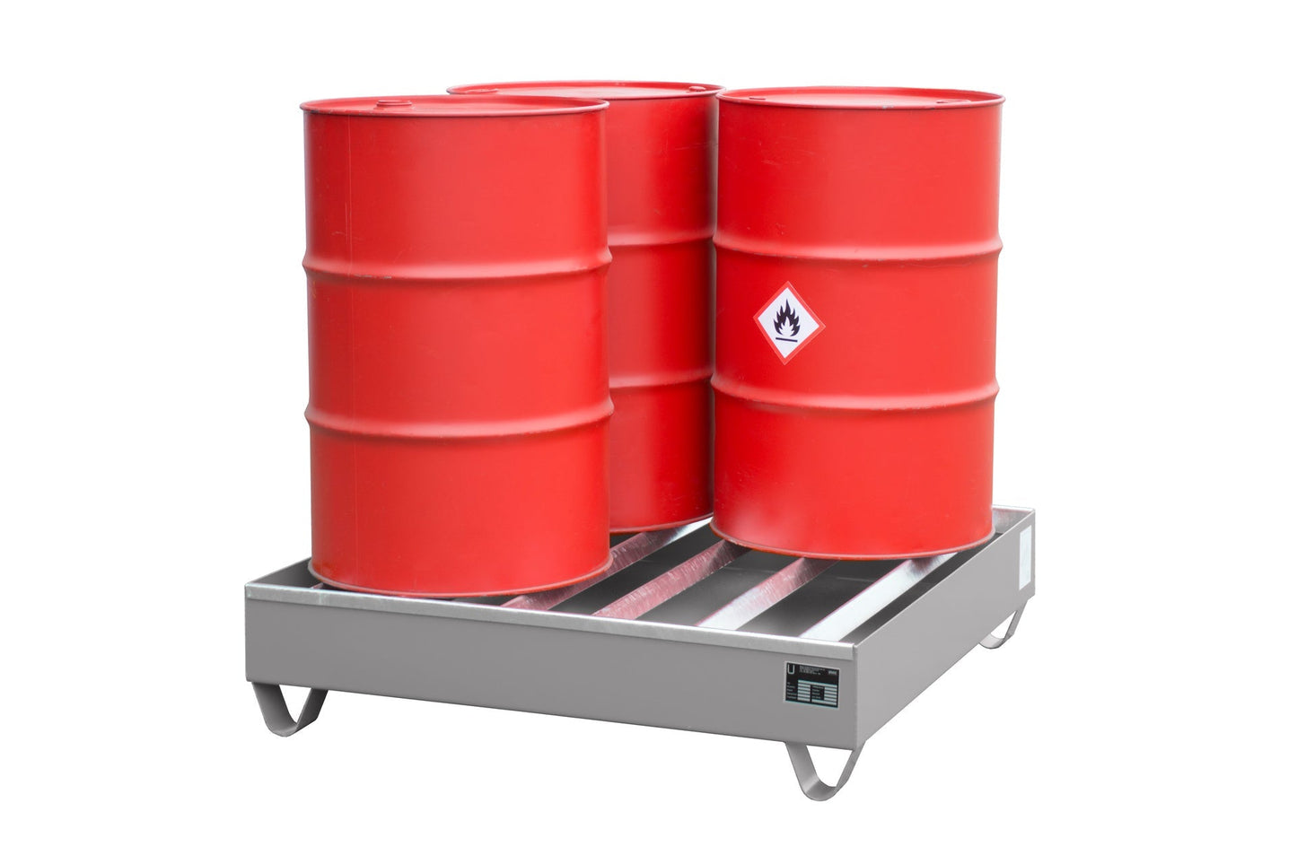 Profilwanne PW 200 - 4, lackiert, Mausgrau - Staplertechnik24 - 4471 - 83 - 0000 - 5