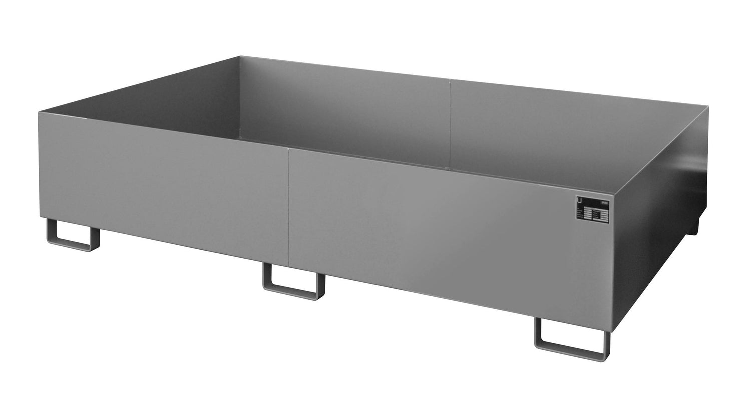 Regalwanne RW 2200 - 2, lackiert, Mausgrau - Staplertechnik24 - 4518 - 49 - 0000 - 5