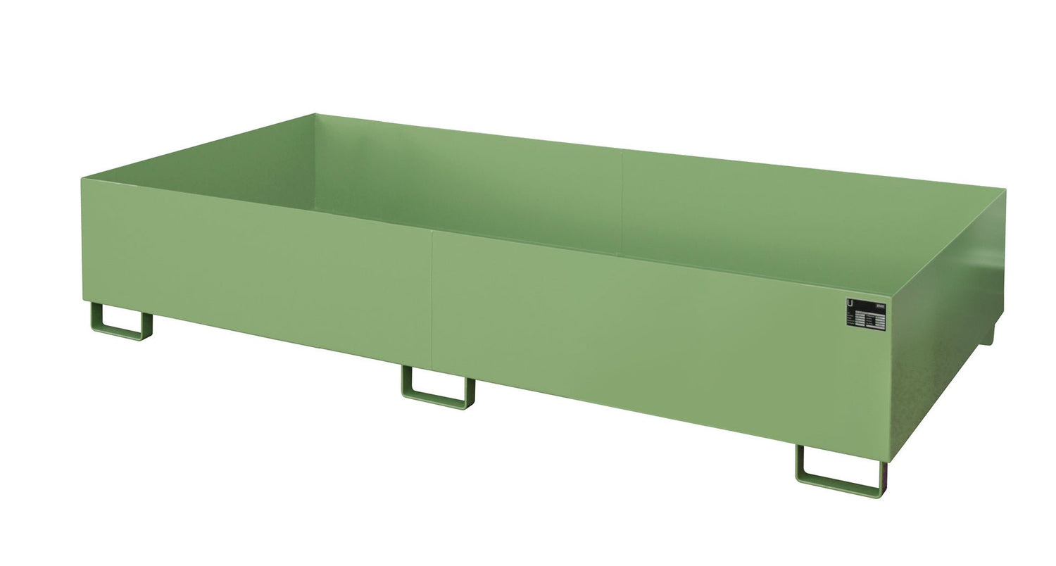 Regalwanne RW 2700 - 3, lackiert, Resedagrün - Staplertechnik24 - 4518 - 43 - 0000 - 4