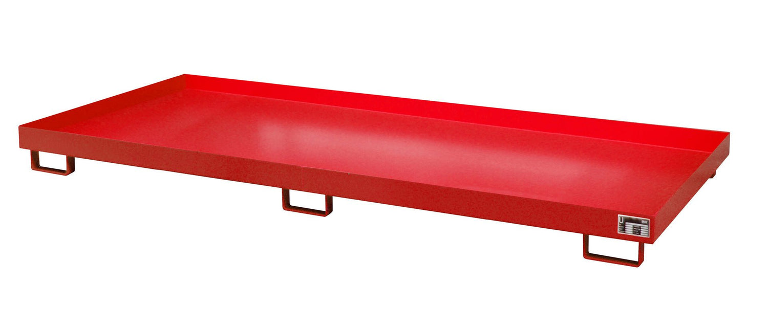 Regalwanne RW 3300 - 1, lackiert, Feuerrot - Staplertechnik24 - 4518 - 70 - 0000 - 2