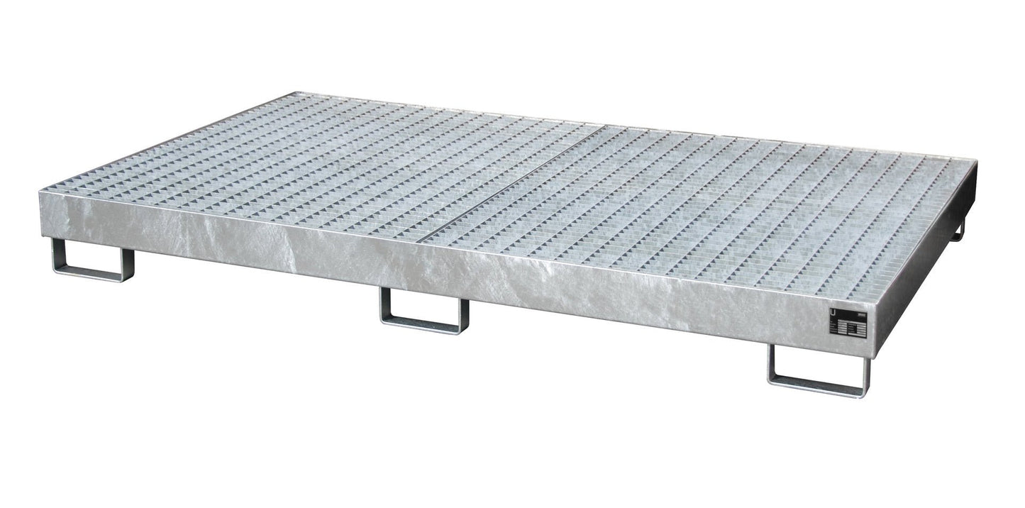 Regalwanne RW - GR 2200 - 1, feuerverzinkt - Staplertechnik24 - 4518 - 50 - 0000 - 7