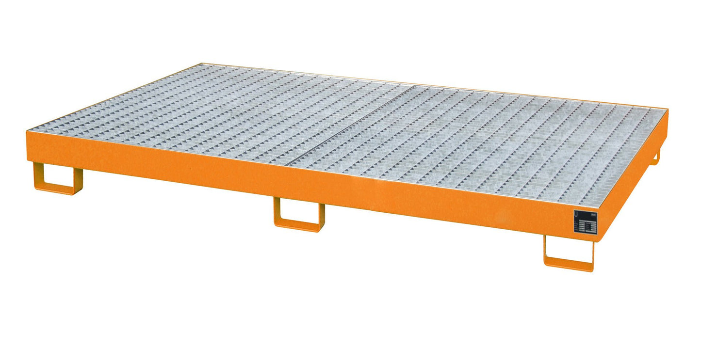 Regalwanne RW - GR 2200 - 1, lackiert, Gelborange - Staplertechnik24 - 4518 - 50 - 0000 - 1