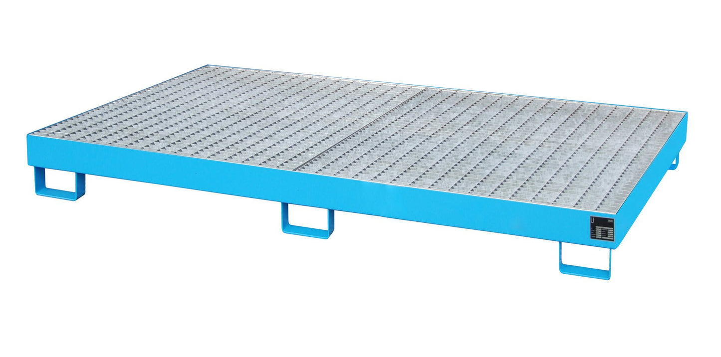 Regalwanne RW - GR 2200 - 1, lackiert, Lichtblau - Staplertechnik24 - 4518 - 50 - 0000 - 3