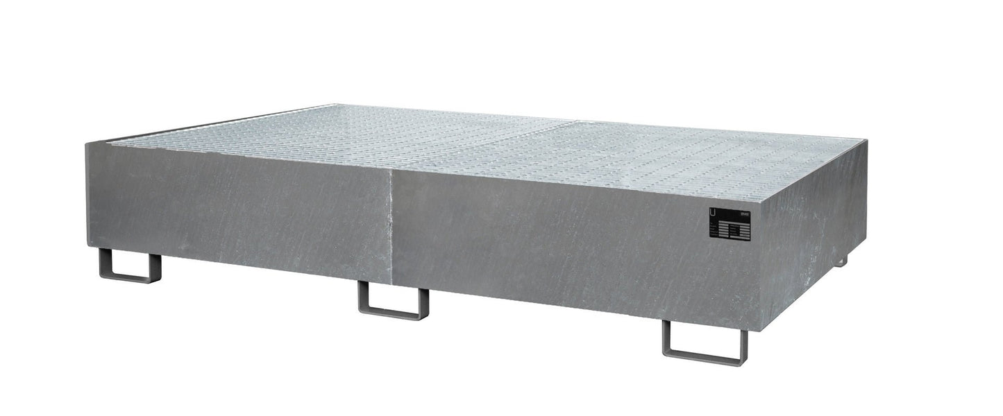 Regalwanne RW - GR 2700 - 2, feuerverzinkt - Staplertechnik24 - 4518 - 46 - 0000 - 7