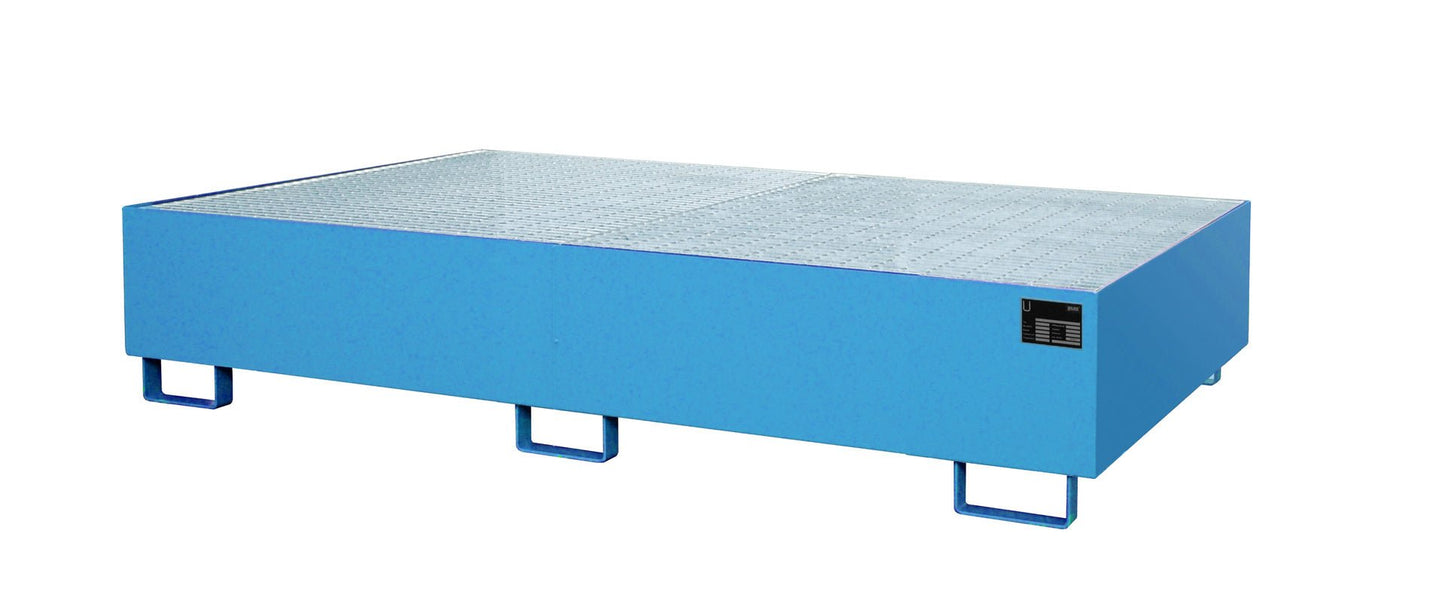 Regalwanne RW - GR 2700 - 2, lackiert, Lichtblau - Staplertechnik24 - 4518 - 46 - 0000 - 3