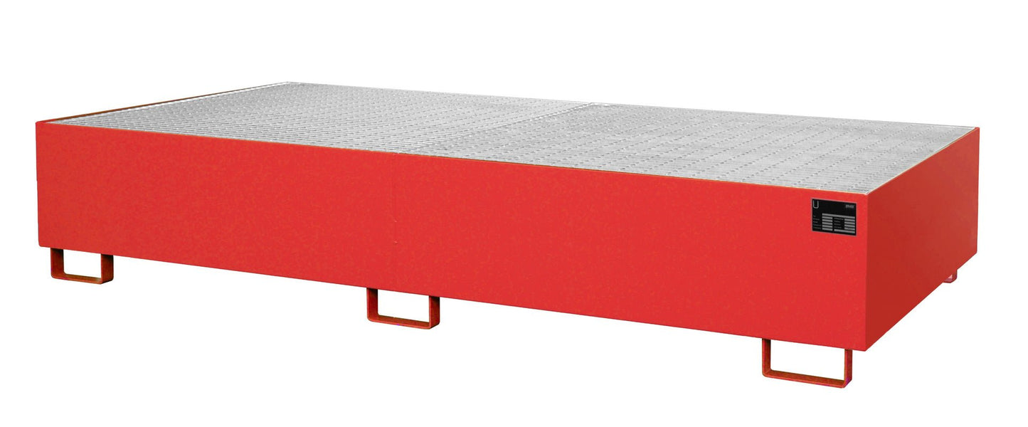 Regalwanne RW - GR 2700 - 3, lackiert, Feuerrot - Staplertechnik24 - 4518 - 47 - 0000 - 2