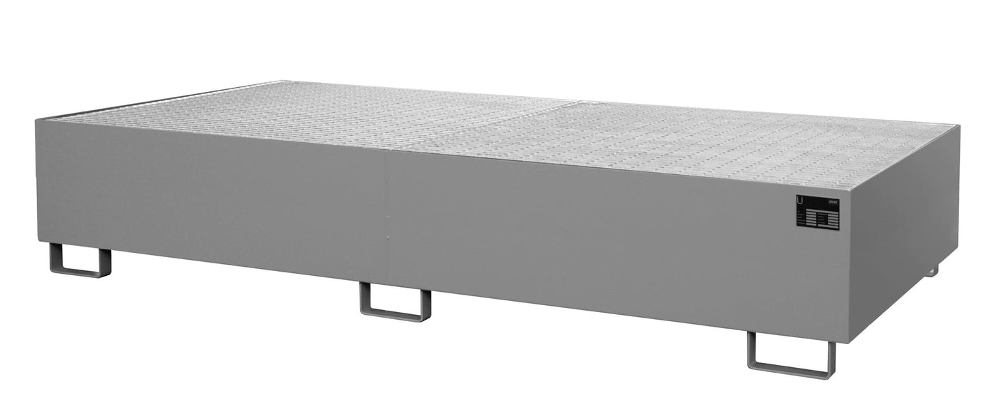 Regalwanne RW - GR 2700 - 3, lackiert, Mausgrau - Staplertechnik24 - 4518 - 47 - 0000 - 5