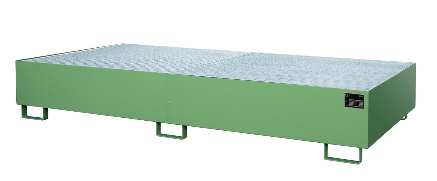 Regalwanne RW - GR 2700 - 3, lackiert, Resedagrün - Staplertechnik24 - 4518 - 47 - 0000 - 4