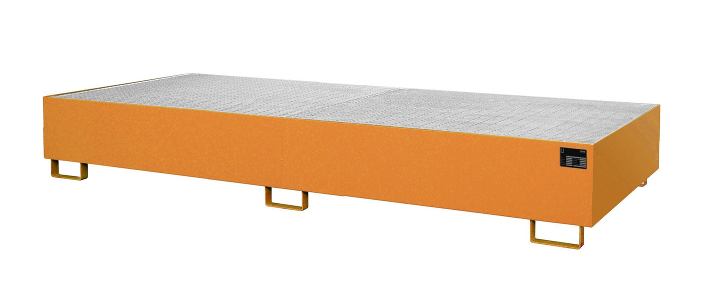 Regalwanne RW - GR 3300 - 2, lackiert, Gelborange - Staplertechnik24 - 4518 - 75 - 0000 - 1