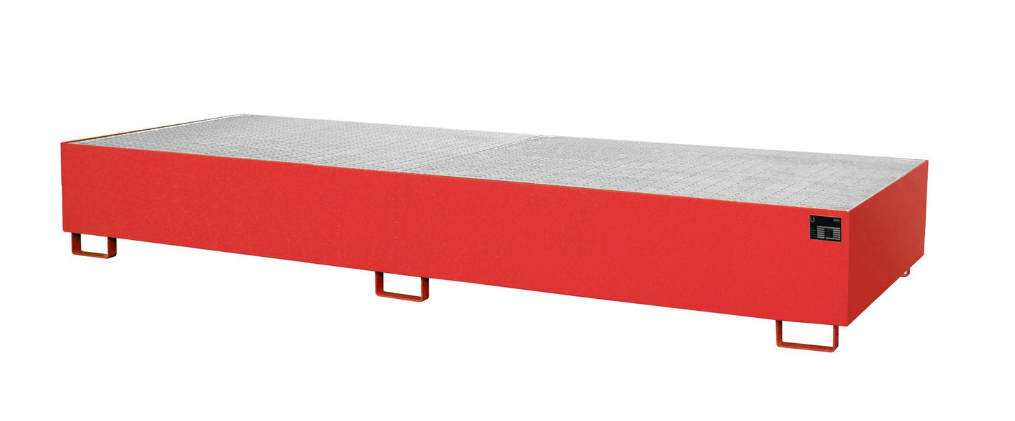 Regalwanne RW - GR 3600 - 3, lackiert, Feuerrot - Staplertechnik24 - 4518 - 83 - 0000 - 2