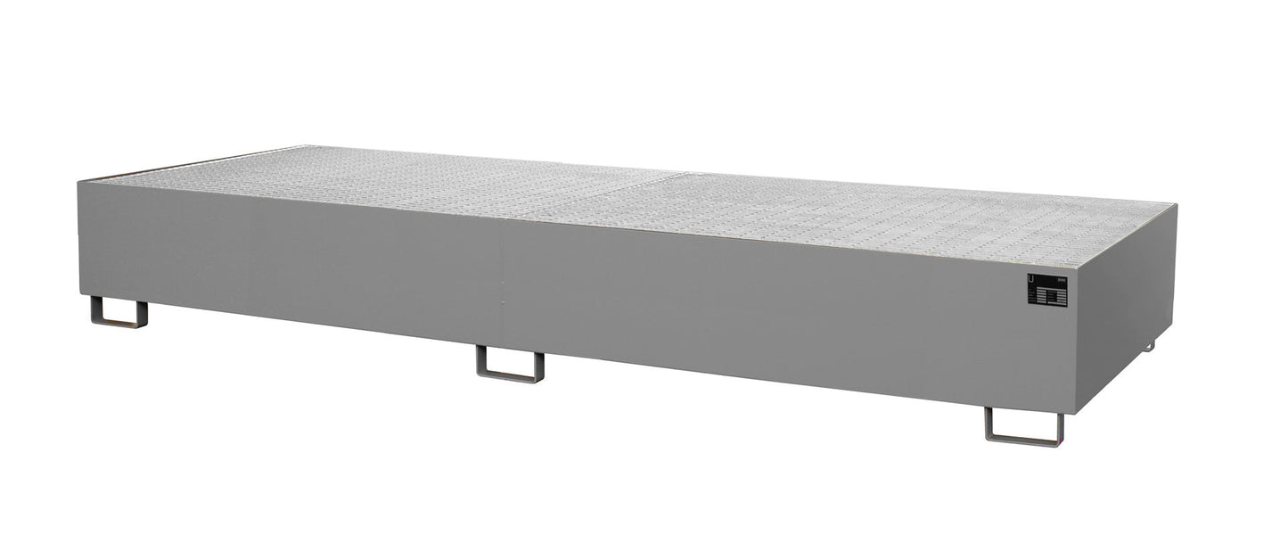 Regalwanne RW - GR 3600 - 3, lackiert, Mausgrau - Staplertechnik24 - 4518 - 83 - 0000 - 5