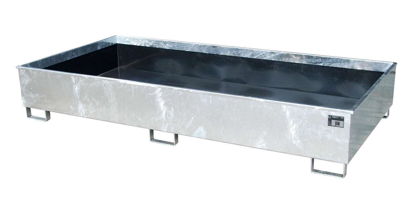 Regalwanne mit PE - Einsatz Regalwanne RW 2700 - 3 PE, feuerverzinkt - Staplertechnik24 - 4518 - 55 - 0000 - 7