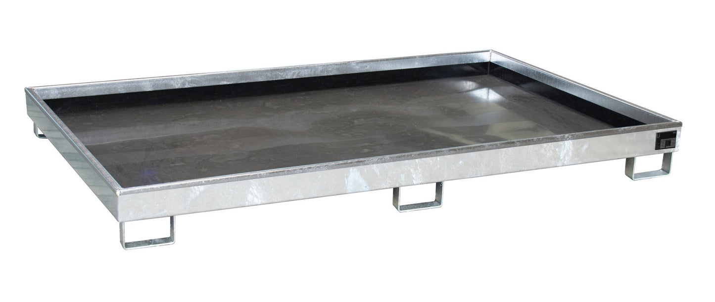Regalwanne mit PE - Einsatz Regalwanne RW 2200 - 1 PE, feuerverzinkt - Staplertechnik24 - 4518 - 60 - 0000 - 7