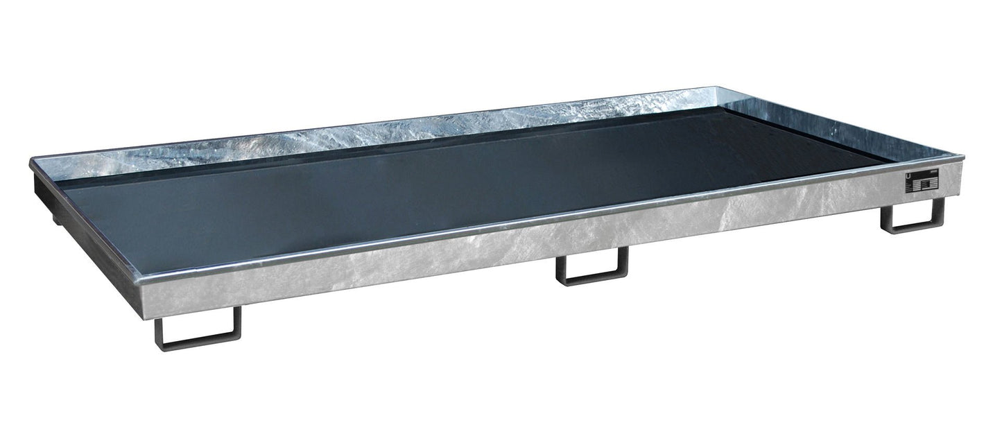 Regalwanne mit PE - Einsatz Regalwanne RW 2700 - 1 PE, feuerverzinkt - Staplertechnik24 - 4518 - 53 - 0000 - 7