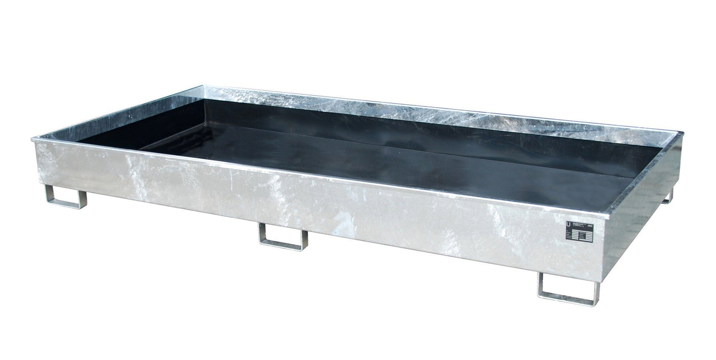 Regalwanne mit PE - Einsatz Regalwanne RW 2700 - 2 PE, feuerverzinkt - Staplertechnik24 - 4518 - 54 - 0000 - 7