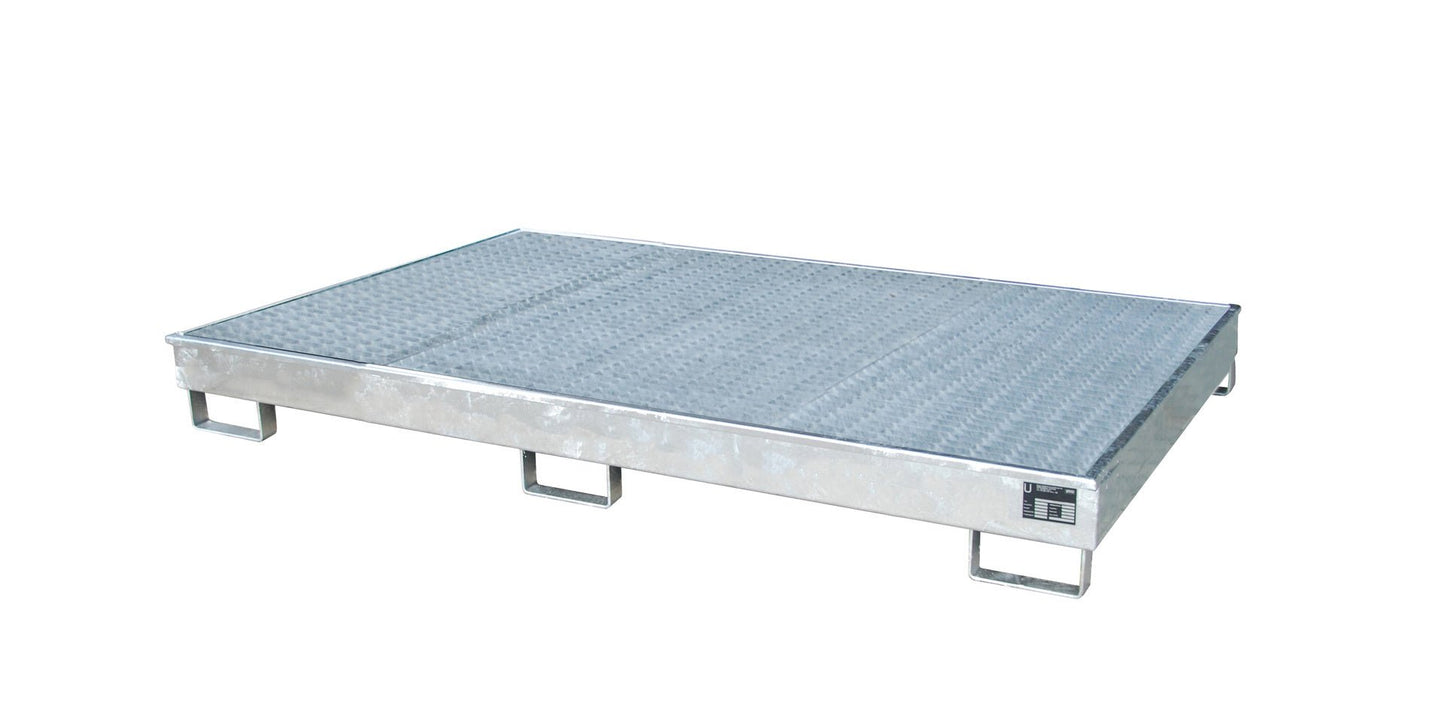 Regalwanne mit PE - Einsatz Regalwanne RW - GR 2200 - 1 PE, feuerverzinkt - Staplertechnik24 - 4518 - 62 - 0000 - 7