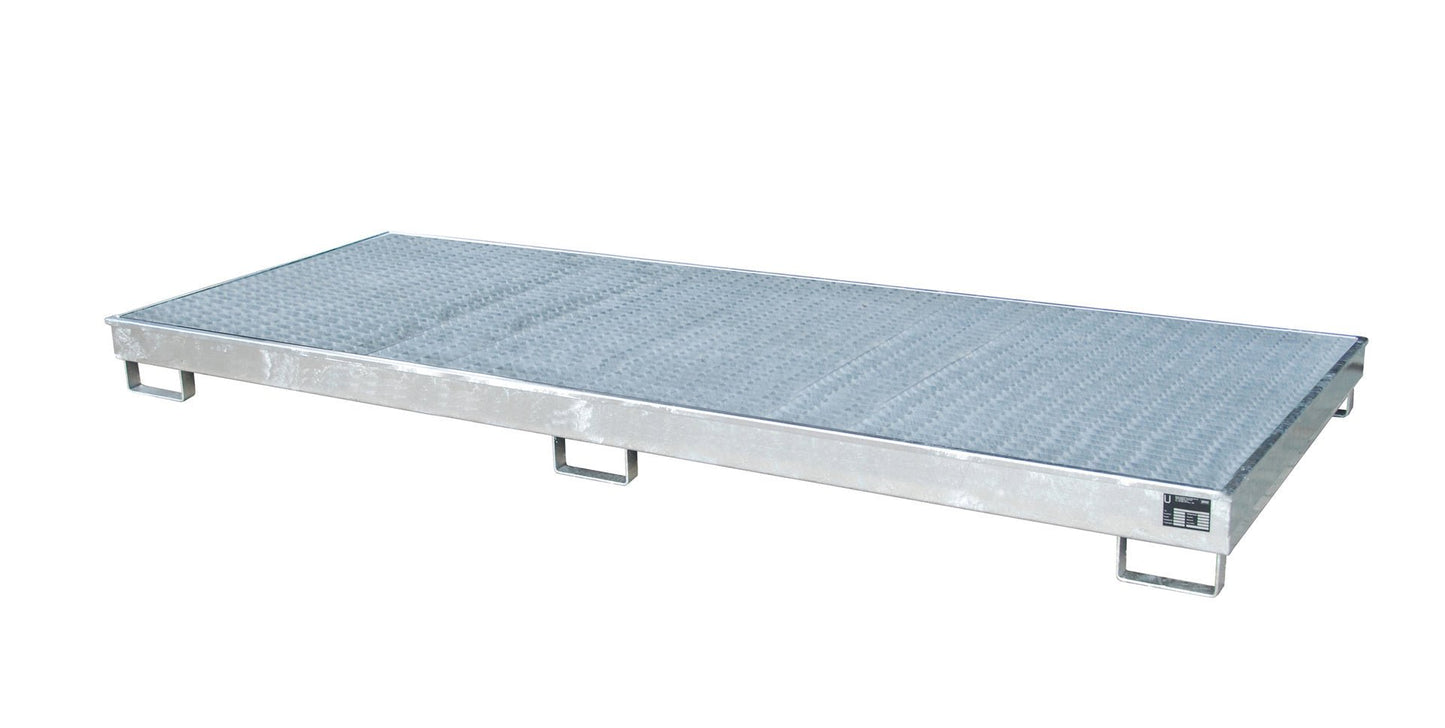 Regalwanne mit PE - Einsatz Regalwanne RW - GR 3300 - 1 PE, feuerverzinkt - Staplertechnik24 - 4518 - 73 - 0000 - 7