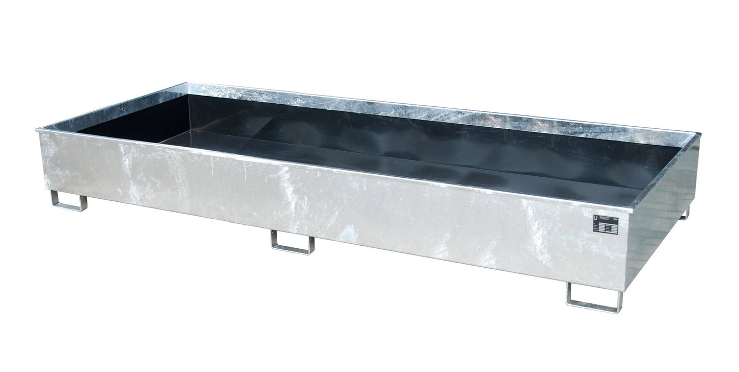 Regalwanne mit PE - Einsatz Regalwanne RW 3300 - 3 PE, feuerverzinkt - Staplertechnik24 - 4518 - 80 - 0000 - 7