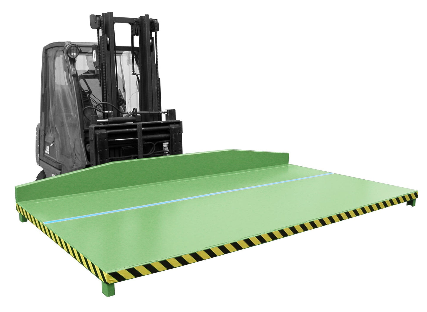 Restgitter - Palette RGP - 3, lackiert, Resedagrün - Staplertechnik24 - 4512 - 03 - 0000 - 4