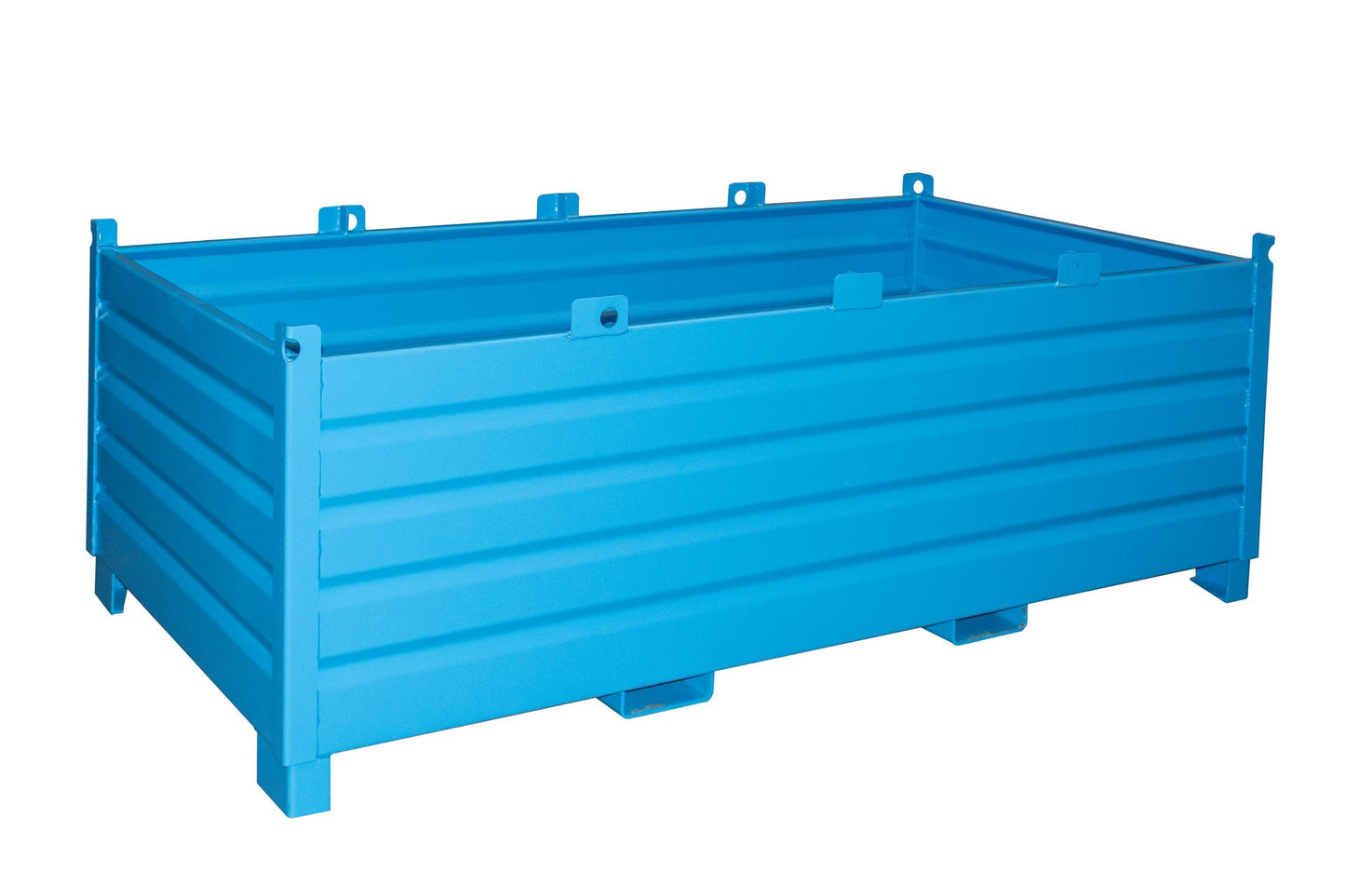 Sammelbehälter - System SBS 2000, lackiert, Lichtblau - Staplertechnik24 - 4511 - 03 - 0000 - 3