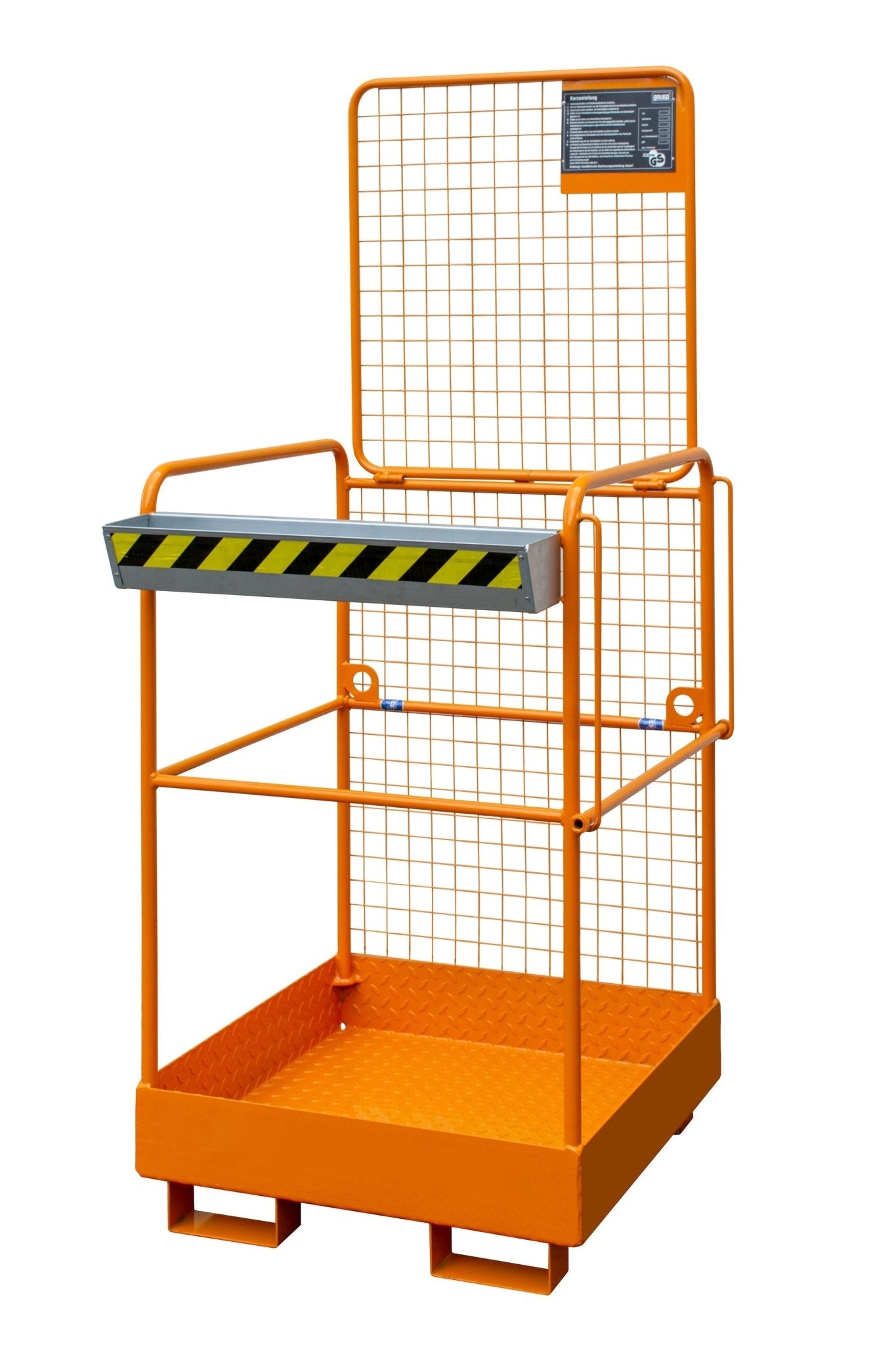 Sicherheitskorb SIKO - M, lackiert, Gelborange - Staplertechnik24 - 4427 - 36 - 0000 - 1