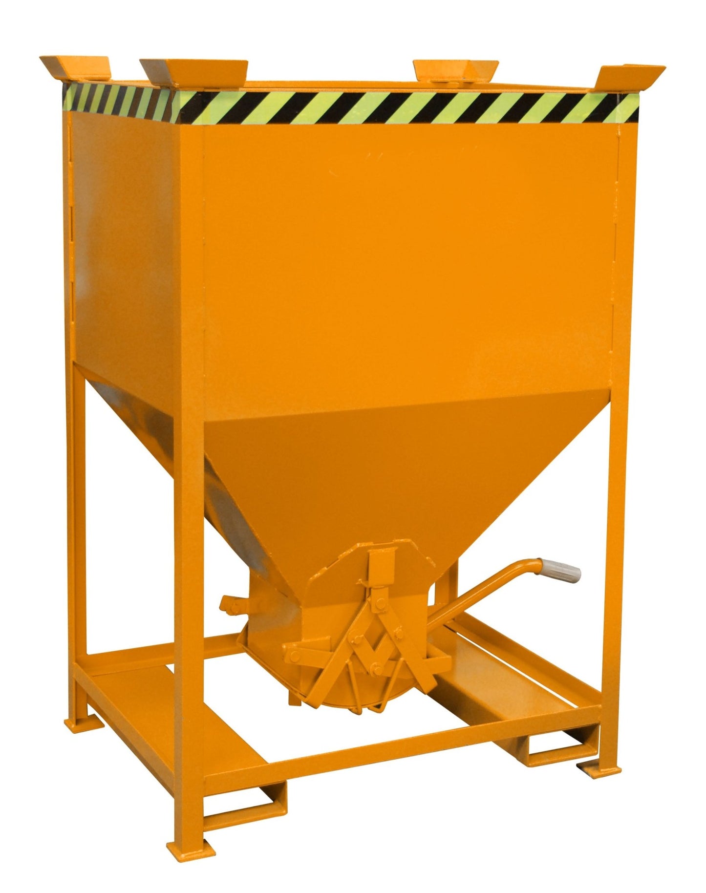 Silobehälter SG 600, lackiert, Gelborange - Staplertechnik24 - 4437 - 02 - 0000 - 1