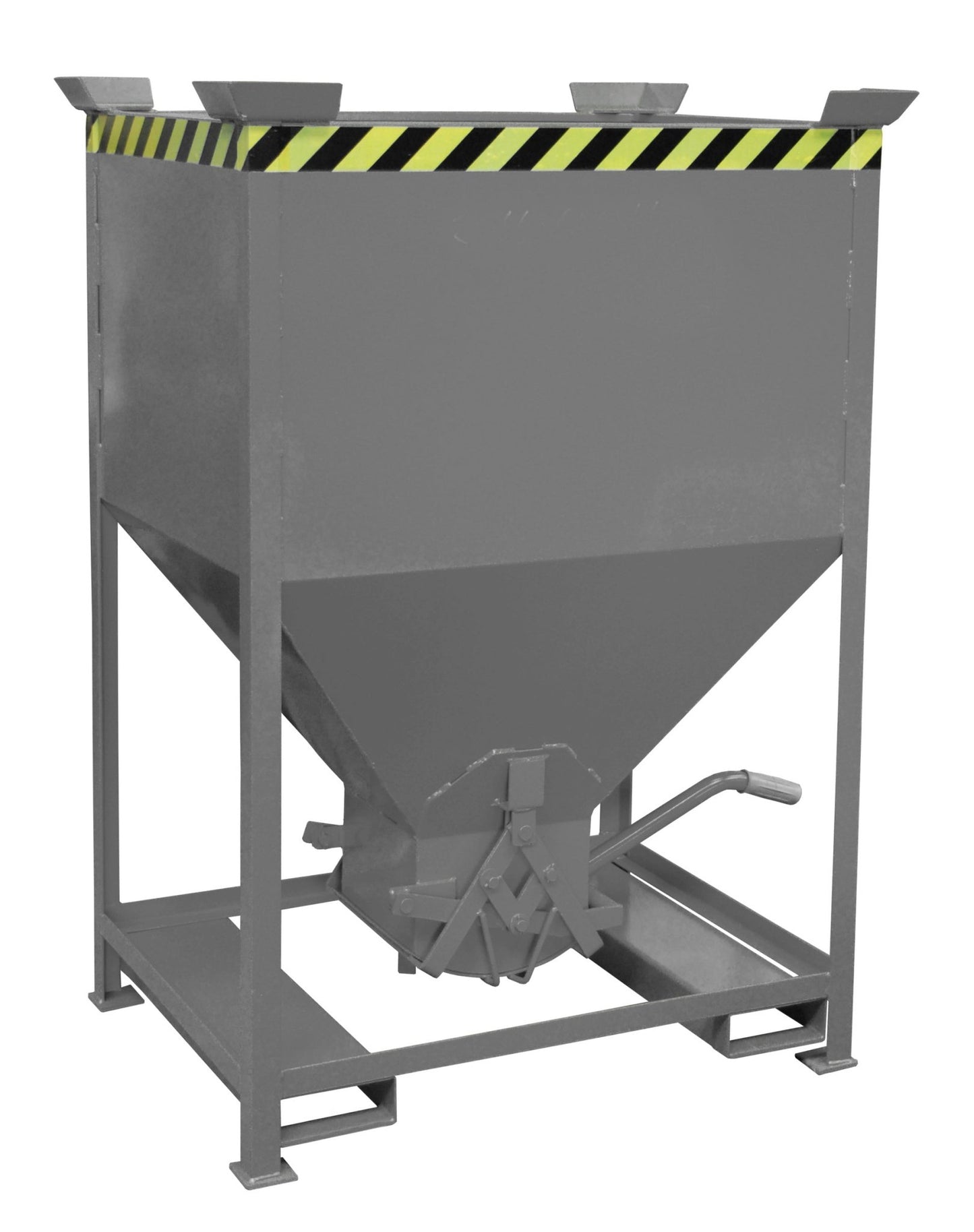 Silobehälter SG 600, lackiert, Mausgrau - Staplertechnik24 - 4437 - 02 - 0000 - 5