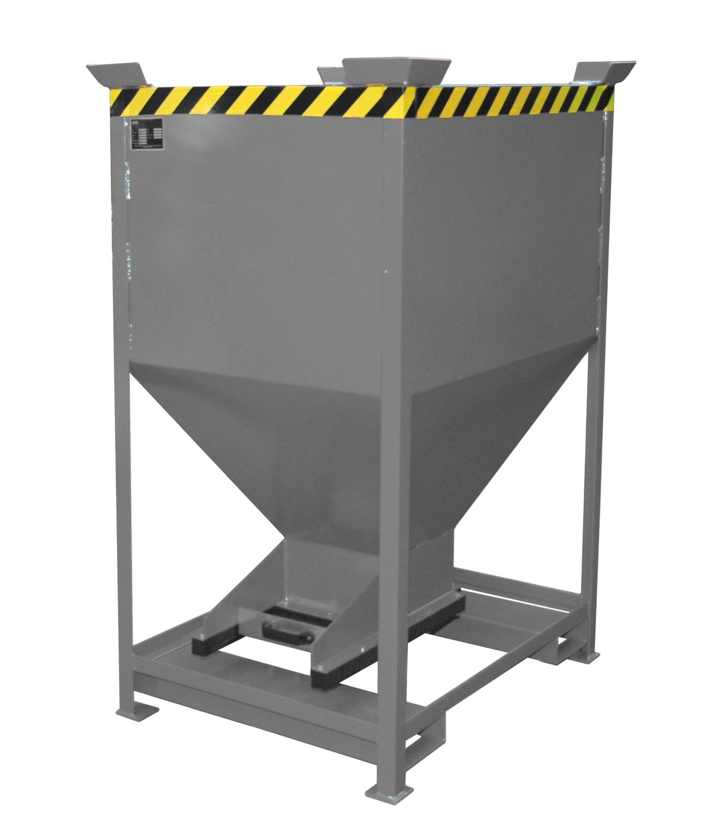 Silobehälter SG - D 600, lackiert, Mausgrau - Staplertechnik24 - 4437 - 08 - 0000 - 5