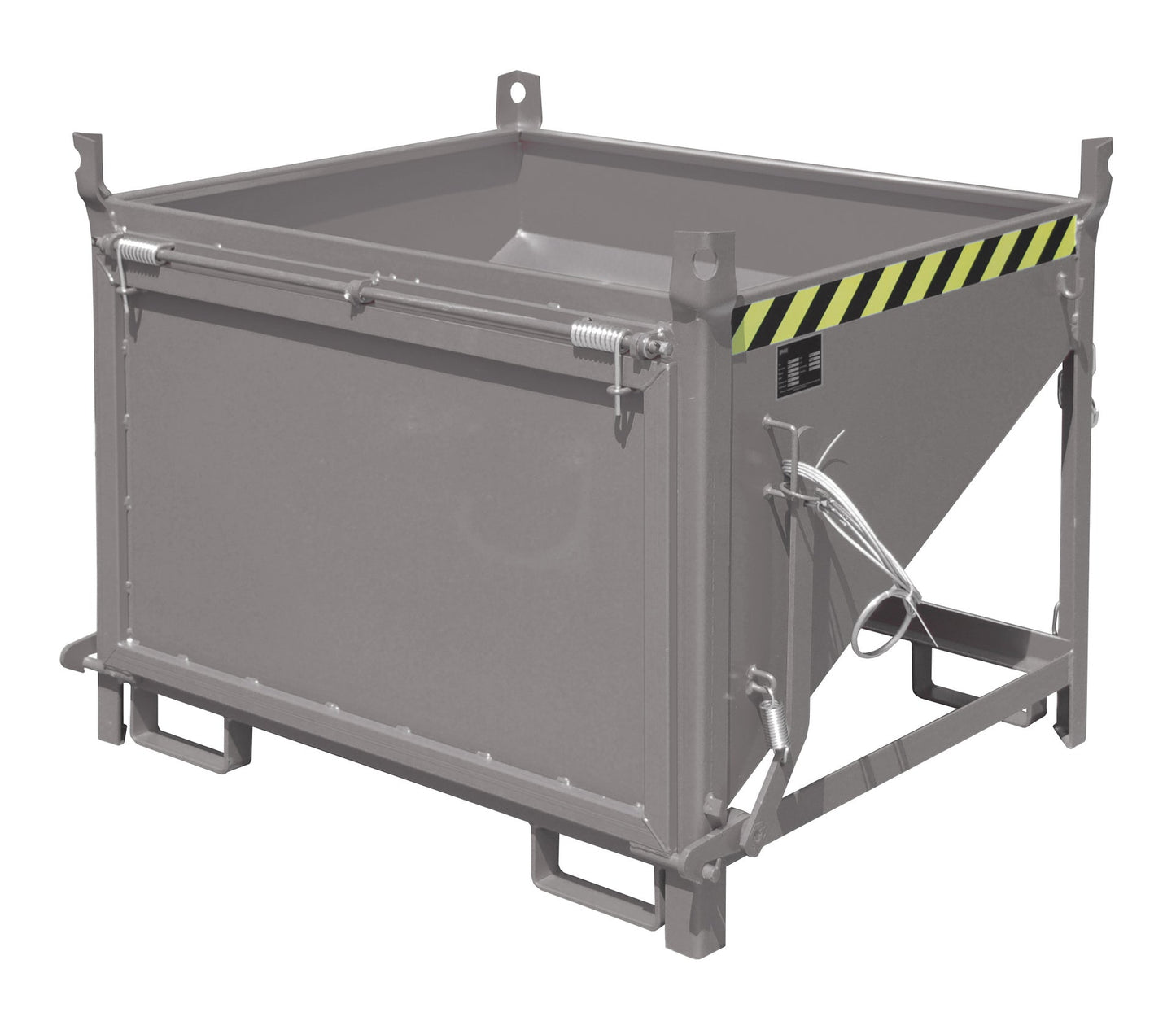 Silobehälter SGK 50, lackiert, Mausgrau - Staplertechnik24 - 4437 - 13 - 0000 - 5