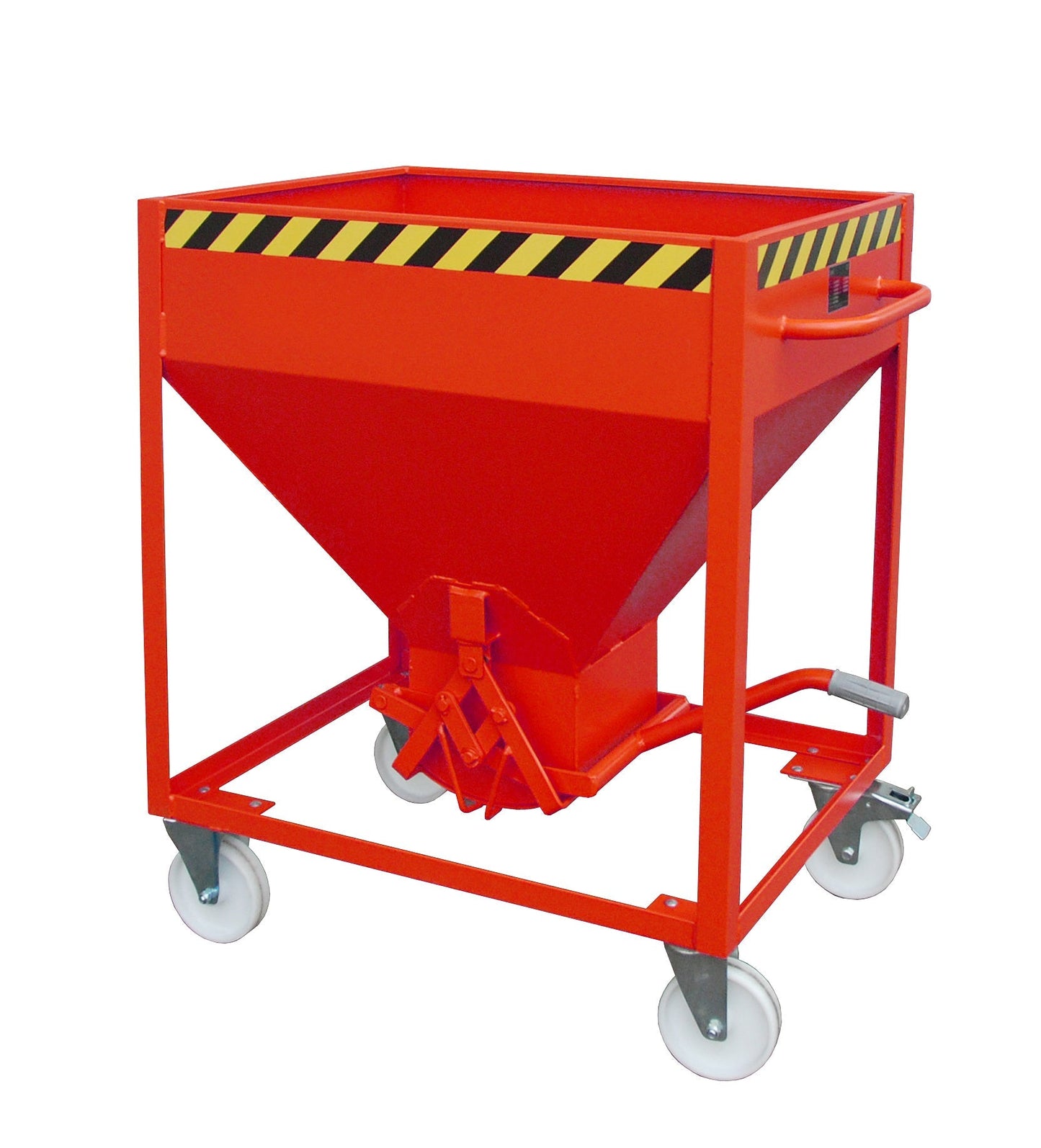 Silobehälter SR 375, lackiert, Feuerrot - Staplertechnik24 - 4437 - 05 - 0000 - 2